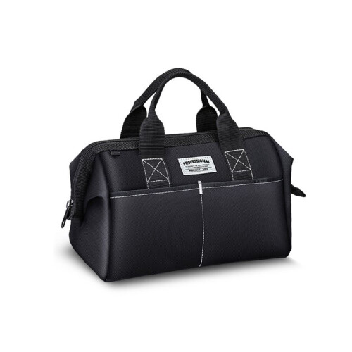 13-Inch Tool Bag, Wide Mouth Home Tool Organizer with Sturdy Base for Storage