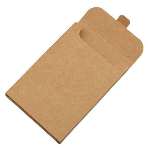 50 Envelopes de Papel 10,8x15,5cm para Negócios, Presentes e Armazenamento de Documentos C