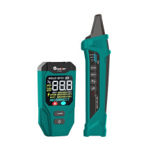 TOOLTOP ET32 Digital Circuit Breaker Finder & Socket Tester with GFCI Trip Display Leakage Current Detector US PLUG