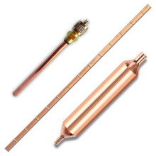 Filtro Secador para Refrigerador con Válvula de Acceso/Servicio, Varilla de Soldadura de Cobre, Kit de Herramientas 3 en 1 para HVAC para Reparación