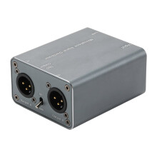 1 Ingang, 3 Uitgangen XLR Audiosignaalverdeler met Isolatie, Stroomruisonderdrukking en Microfoonsignaalverdeler voor Podiumoptredens