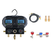 Digital Manifold Gauge HVAC Refrigerant Recharge Pressure Tester 1s Sensor Refresh 0-6000 Kpa Electronic Pressure Tester