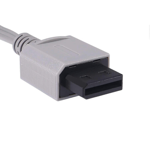 Καλώδιο AV για Wii Wii U, Καλώδιο ήχου και βίντεο AV για Wii και Wii U, 1,8μ/6 πόδια, Συμβ 2