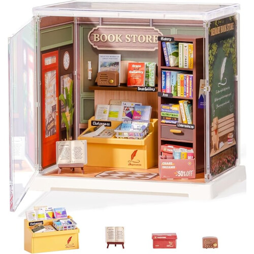 Rolife Memory Book Store DIY Miniature House