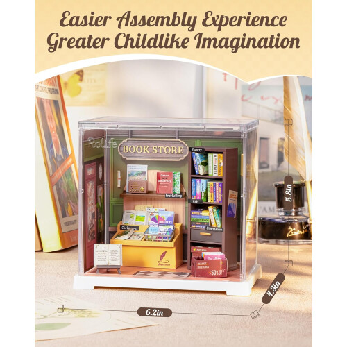 Rolife Memory Book Store DIY Miniature House 1