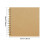 Άλμπουμ Scrapbooking 8x8 ιντσών, Βιβλίο Αναμνήσεων Φωτογραφιών 80 σελίδων για 3