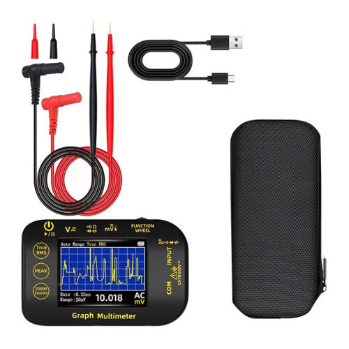 BSIDE S450 Digital Multimeter 20000 Counts Resistance Voltage Capacitance Hz Continuity Tester Battery Voltmeter 1