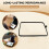 Screen Protector Frame with Pen Slot for TM7 Screen Silicone Protective Cover Protects Screen From Scratches 4