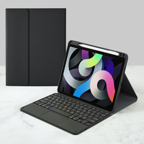Slim Protective Case with Touchpad Keyboard for iPad Black  iPad Mini 6/7 8,3 Zoll 2021 1