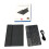 Slim Protective Case with Touchpad Keyboard for iPad Black  iPad Mini 6/7 8,3 Zoll 2021 6