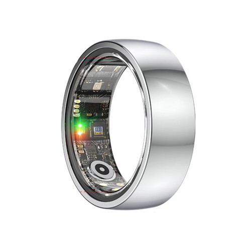 Smart Ring R1000 – Schlafmonitor, Bluetooth 5.0, Blutsauerstoffmonitor Silver 12 1