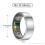 Smart Ring R1000 – Schlafmonitor, Bluetooth 5.0, Blutsauerstoffmonitor Silver 12 3