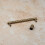 20mm Antique Brass Diamond Cut Knob 7