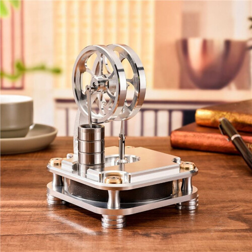 Stirling Engine Low Temperature Metal Power Cylinder Can Start Low Temperature Science Stirling Engine Model Toy Gift 2