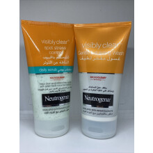 Neutrogena Visibly Clear Gentle Exfoliating Face Wash & Spot Control Scrub 150ml