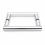 Twyford Brushed Chrome Shower Door Handle Pair 7