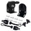 Cordless Bracket Kit, Universal Replacement Mounting Bracket for Outdoor/Indoor Sun Blind Black 1