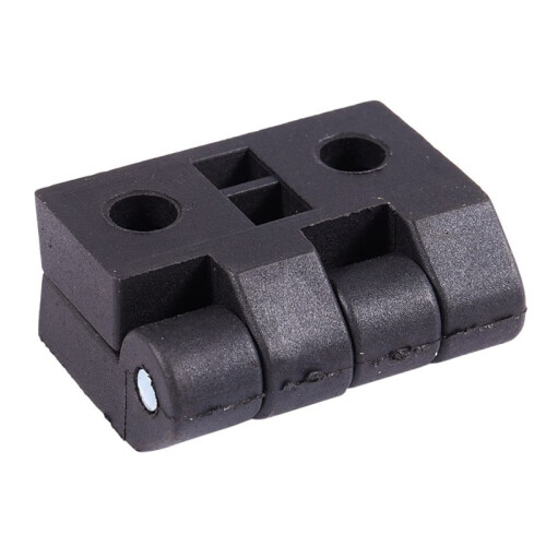 6pcs 63mm X 50mm Cabinet Plastic Hinge Door Hinges Hinge Black 2