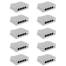 1 to 3 Port PoE Extender Passive Cascadable IEEE802.3Af for IP Port Transmission Extender for POE NVR IP (10Pcs)