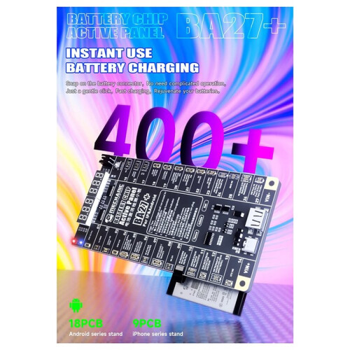 MECHANIC BA27+ Multi-Port Battery Tester for IPhone16 & 400+ Android Devices 2