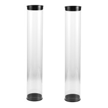 2Pièces Tube Avec Couvercle Pour Stocker De Golf