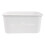 White Plastic Diaper Basket Hanging Baby Bedside Storage Caddy 1