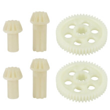 2X Spur Gear Drive Gear Set för HBX 16889 16889A 16890 16890A SG 1601 SG 1602 SG1601 SG1602 1/16 RC Bildelar Tillbehör