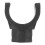 ABS Fixation Rapide Repose-Pied Fauteuil Roulant Noir 1