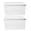 2Pcs Plastic Dough Proofing Trays with Lids for Pizza Sourdough Bread 1