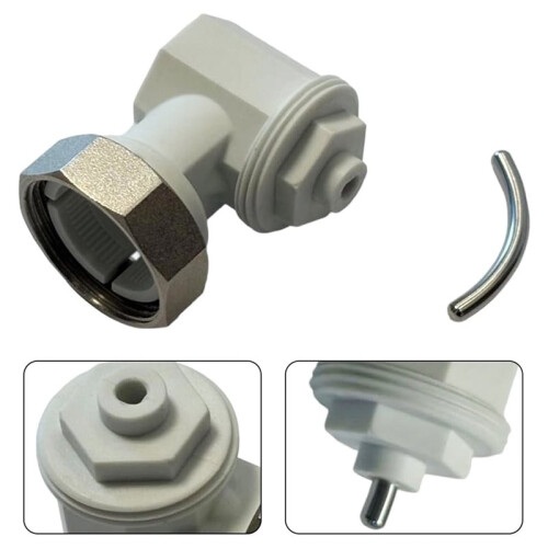 Adaptador Angular M30 X 1,5, Conexão Angular da Cabeça Do Termostato Do Radiador para Fácil Adaptação.