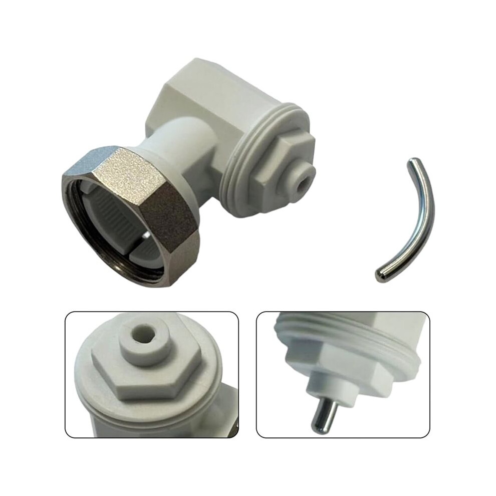 For Angle Adapter M30 X 1.5, Radiator Thermostat Angle Connection For Easy Retrofitting 6033075662891