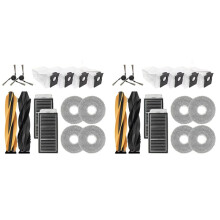 2X for  L40S Pro Ultra /  X50 Ultra / L50 Pro Ultra Parts Main Side Brush Filter Mop Cloth Dust Bag A