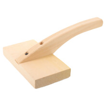 Durable Wool Carder Brushes Wooden Handle for Fleece Processing