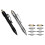 Functional Titanium Pen Compact EDC Tool with Interchangeable Heads Herramientas Multimeter Soldering Iron A 2
