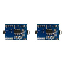2PCS JRL21 HD Noise Reduction Microphone Module Board ADC Interface for