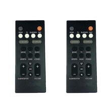 2X Remote Control ABS Speaker Replacement Remote Controller for  YAS-209 YAS-109 Speaker