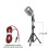 Professional Wired Vintage Classic Microphone Dynamic Vocal Mic Microphone with Stand for Live Performance Karaoke 9