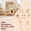 Kids Play Kitchen with Light & Sound, Oven & Microwave 5