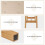 Bambusbank mit Kunstlederkissen, 100 cm, Beige 4