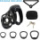 Soft TPE Protective Cage Device Lightweight Breathable Ergonomic Locking Design with 4 Adjustable Rings Black M 5