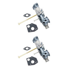2X Carburetor Carb Kit Replacement for 299437 297599 Fit for Briggs & Stratton 135200 130200 100200 4-Cycle
