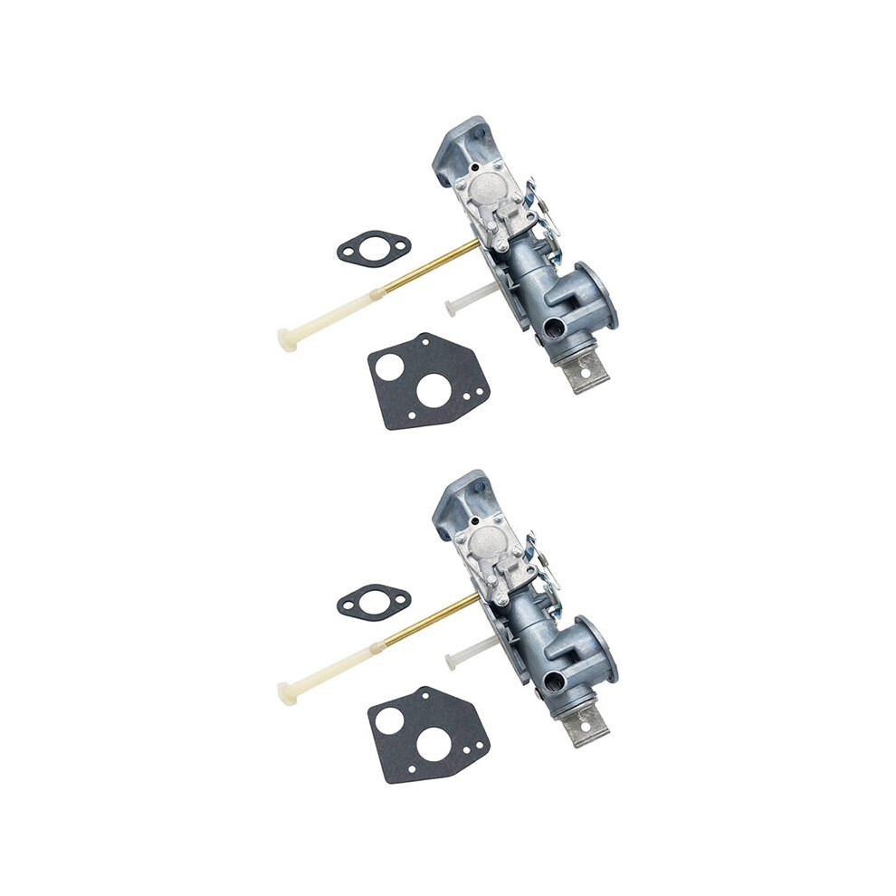 2X Carburetor Carb Kit Replacement For 299437 297599 Fit For Briggs & Stratton 135200 130200 100200 4-Cycle 4713321082674