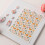 Floral Clay Transfer Sheets Water-Soluble 1 Sheet 5