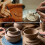 Pottery Tools 7 Pcs Pack,Cotton Linen, Trimming Tools, 4 Pack Stainless Steel Circular Clay Hole Cutters, Centering Tool 3
