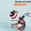 Microphone Shock Mount Adjustable Microphone Stand for ISKRM5 AT500 BM-700 Microphones 5
