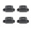 4X Printer Capping Top, Suitable for  XP600 TX800 DX9 DX10 Print  for Solvent Printer Capping Station 1