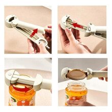Multifunctional Bottle Opener with Magnetic Can Opener Cap Remover for Beer Soda Cans Bottle Opener for Kitchen 3pcs