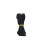 Svart flat TPU-elastisk båndspole 10 m 4