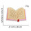 Toppe ricamate termoadesive a tema libri (8 pezzi) 2