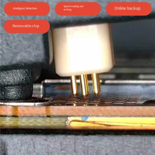 No-Disassembly Chip Programmer Fast Read/Write & Repair Tool Charging IC Data for 15/16 Series with Clamp 1